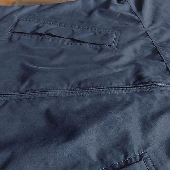 Vtg Cutter & Buck soft shell navy zip up golf windbreaker jacket - Picture 13 of 13